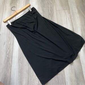 Delia Midi Skirt stretchy jersey womens Pink (large) y2k basic capsule minimal